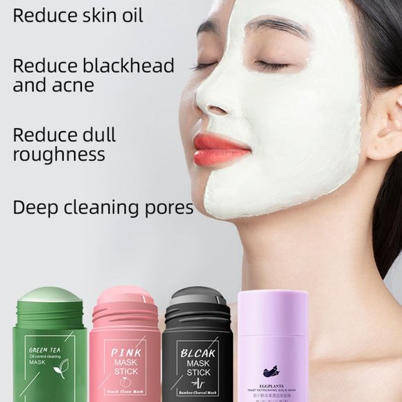 Deep Cleaning Detoxifying Facial Cleansing Clay MASK - Blackhead/oil remover - Picture 2 of 9